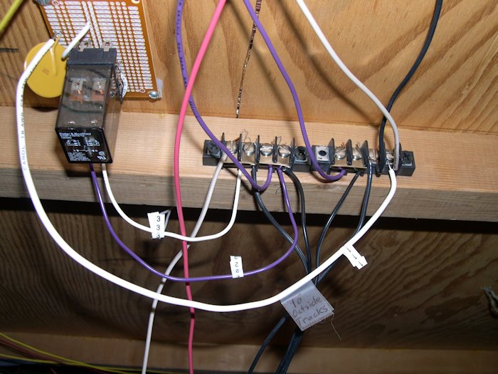 Relay and Terminal Strip Wiring