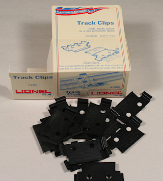 Lionel 027 Track Clips
