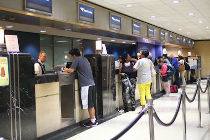 Amtrak Ticket Counter
