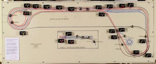 Panel with Track Colors