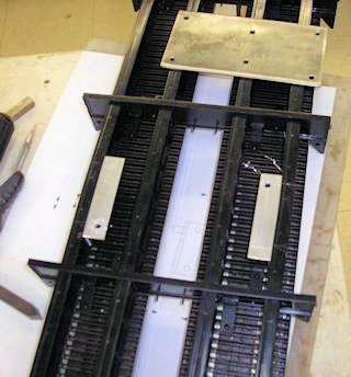 Girder with Gas Spring Mounts