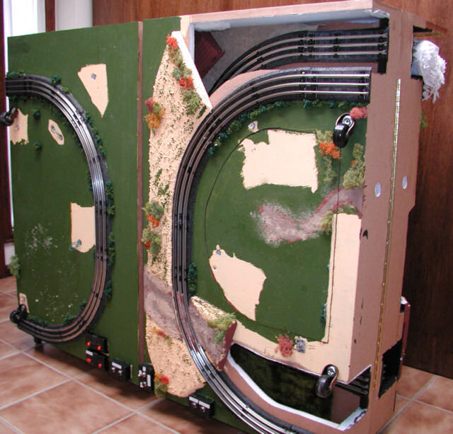 Ends Folded under Center